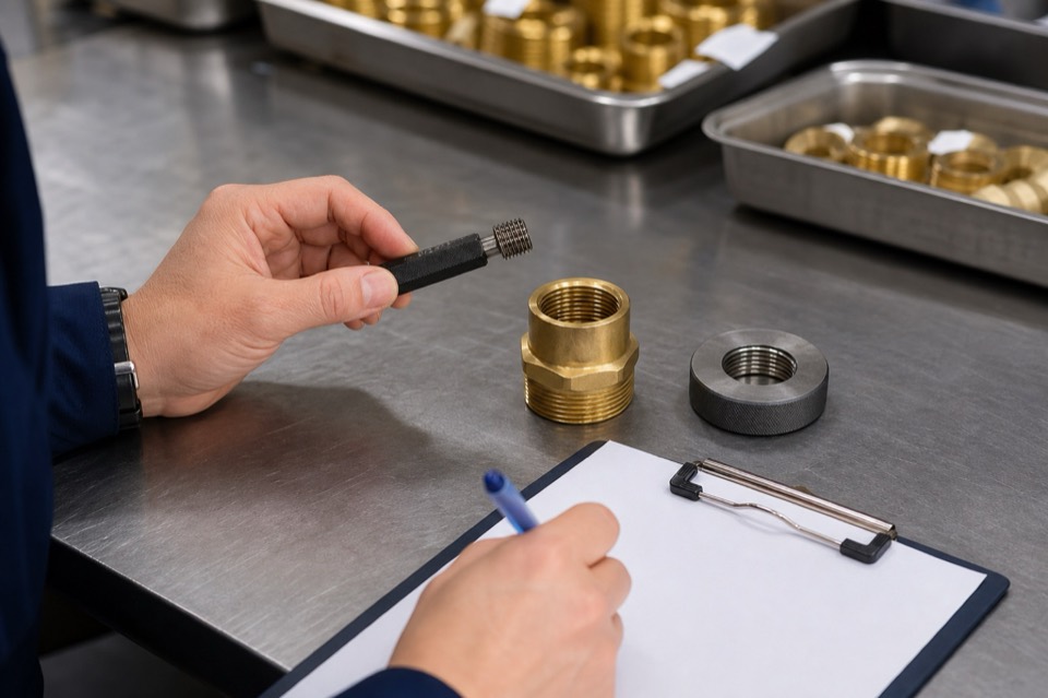 Sanitary hardware procurement scene reference