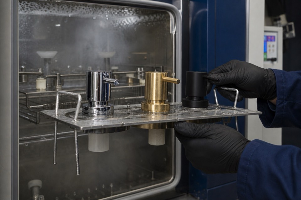 Sanitary hardware procurement scene reference