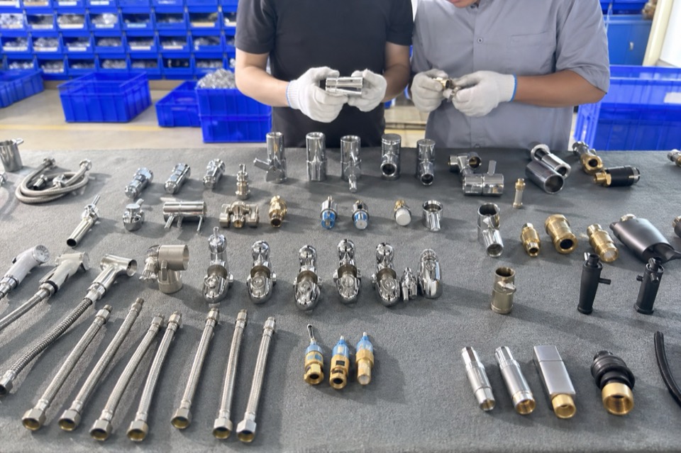 Sanitary hardware procurement scene reference